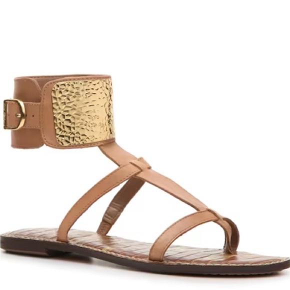Sam Edelman •6• Genette Cutout T-Strap Sandal - Picture 1 of 7